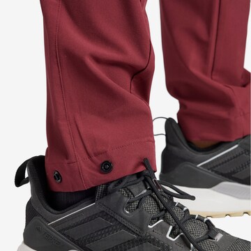 Regular Pantalon de sport 'Liteflex' ADIDAS TERREX en rouge