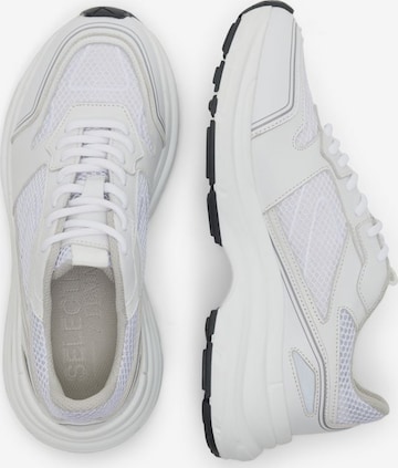 SELECTED FEMME Sneaker low i hvid