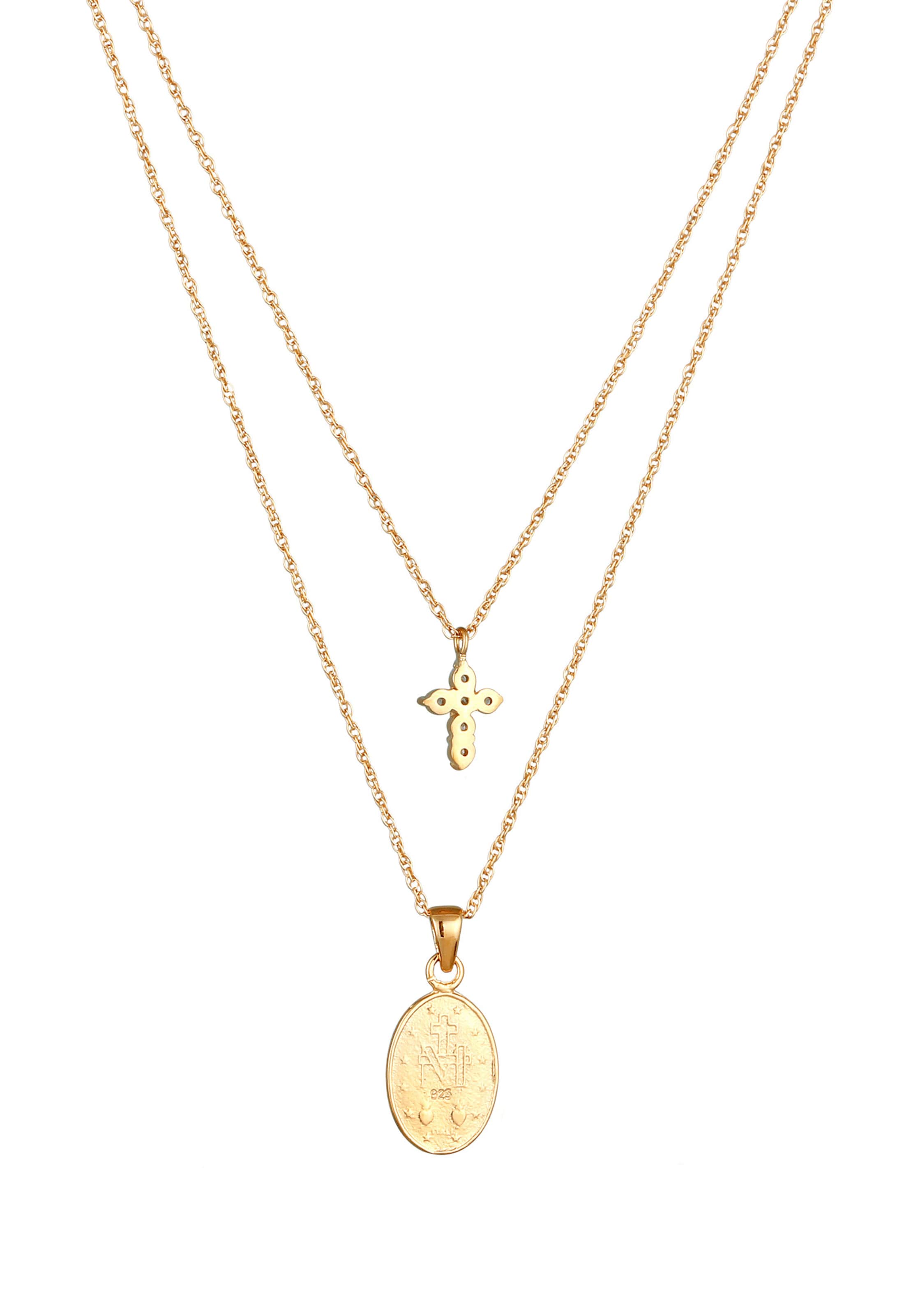 ELLI Kett 'Kreuz', värv Kuld