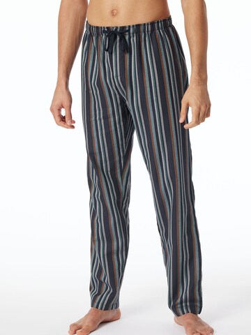 SCHIESSER - regular Pantalón deportivo ' Mix & Relax ' en azul