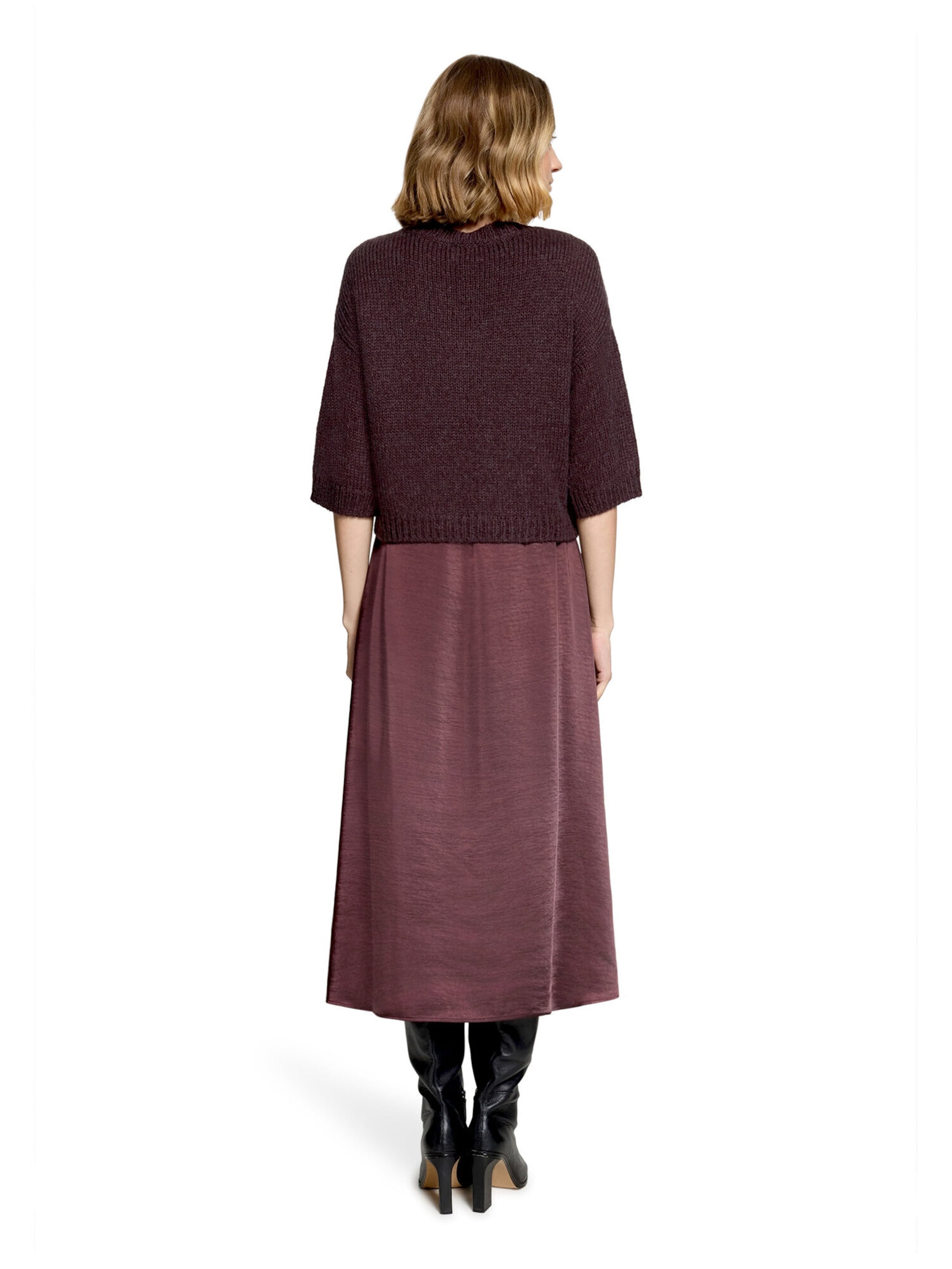 Robe de soirée Vera Mont en marron