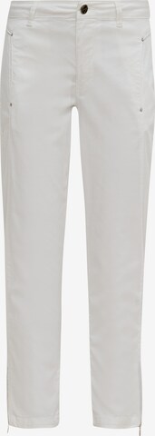 Slimfit Pantaloni di COMMA in bianco: frontale