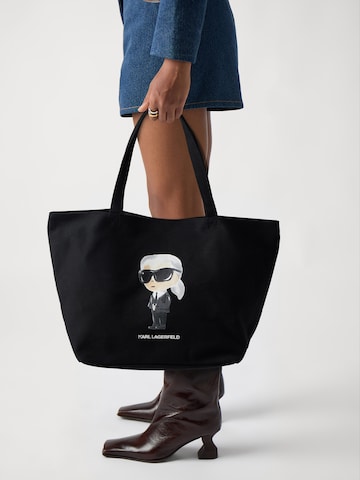 Karl Lagerfeld Шоппер 'IKON' в Черный