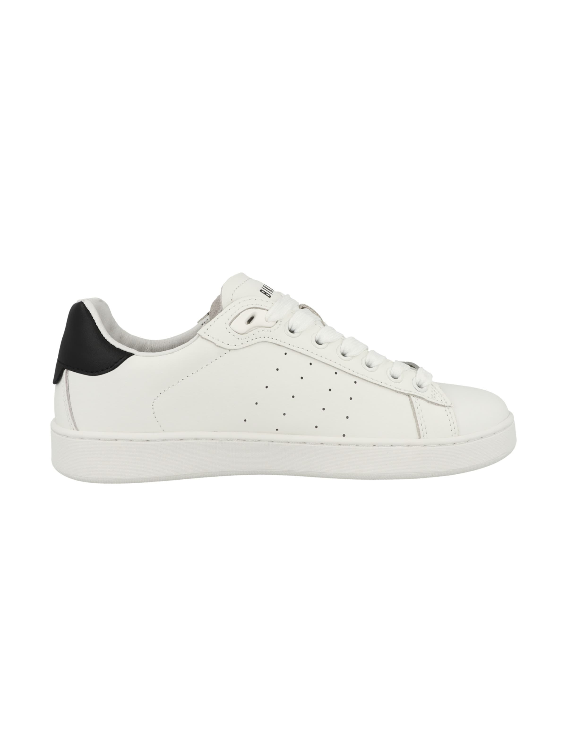 BIKKEMBERGS Platform trainers 'Recoba' in White