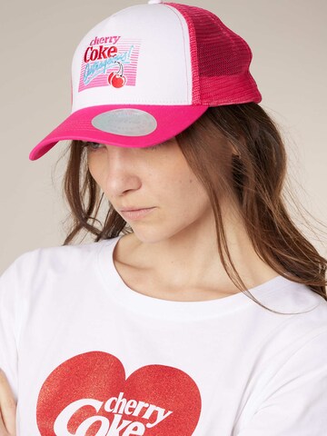 Casquette ' VIBES ' Deeluxe en rose : devant