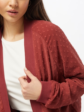 ABOUT YOU Prehodna jakna 'Lili' | rdeča barva