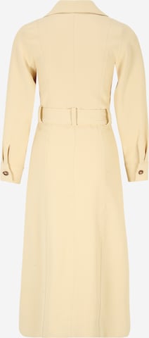 Warehouse Petite Between-seasons coat in Beige