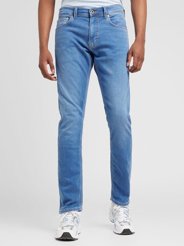 Pepe Jeans Slimfit Jeans 'GYMDIGO' in Blauw: voorkant