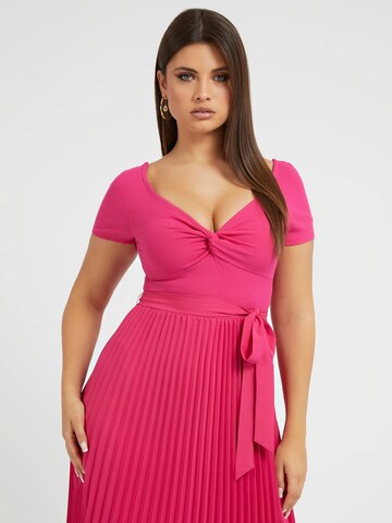 Robe de cocktail 'Erynn' GUESS en violet