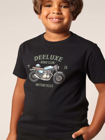 Deeluxe T-Shirt ' ROAD ' in Schwarz