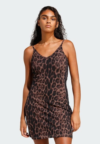 ruda ADIDAS SPORTSWEAR Sportinė suknelė 'Seasonal Essentials': priekis