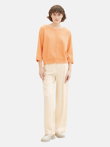 TOM TAILOR Pullover in Orange