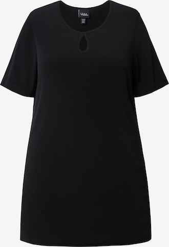 Ulla Popken Shirt in Schwarz: Vorderseite