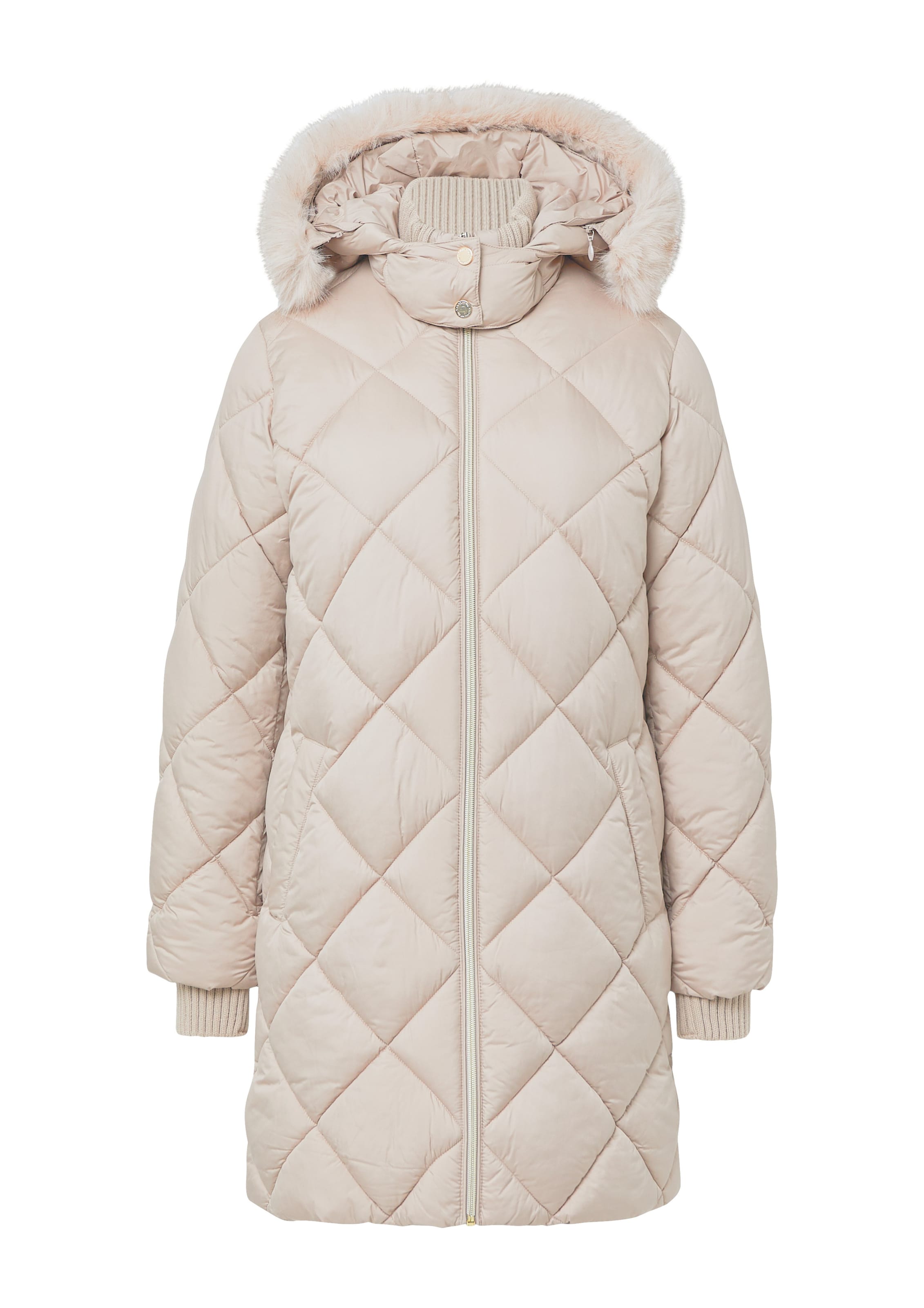 COMMA Wintermantel in Beige: Vorderseite