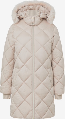 COMMA Wintermantel in Beige: voorkant