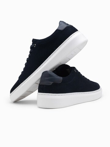 Baskets basses Ombre en bleu