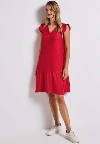 STREET ONE Kleid in Rot: Vorderseite