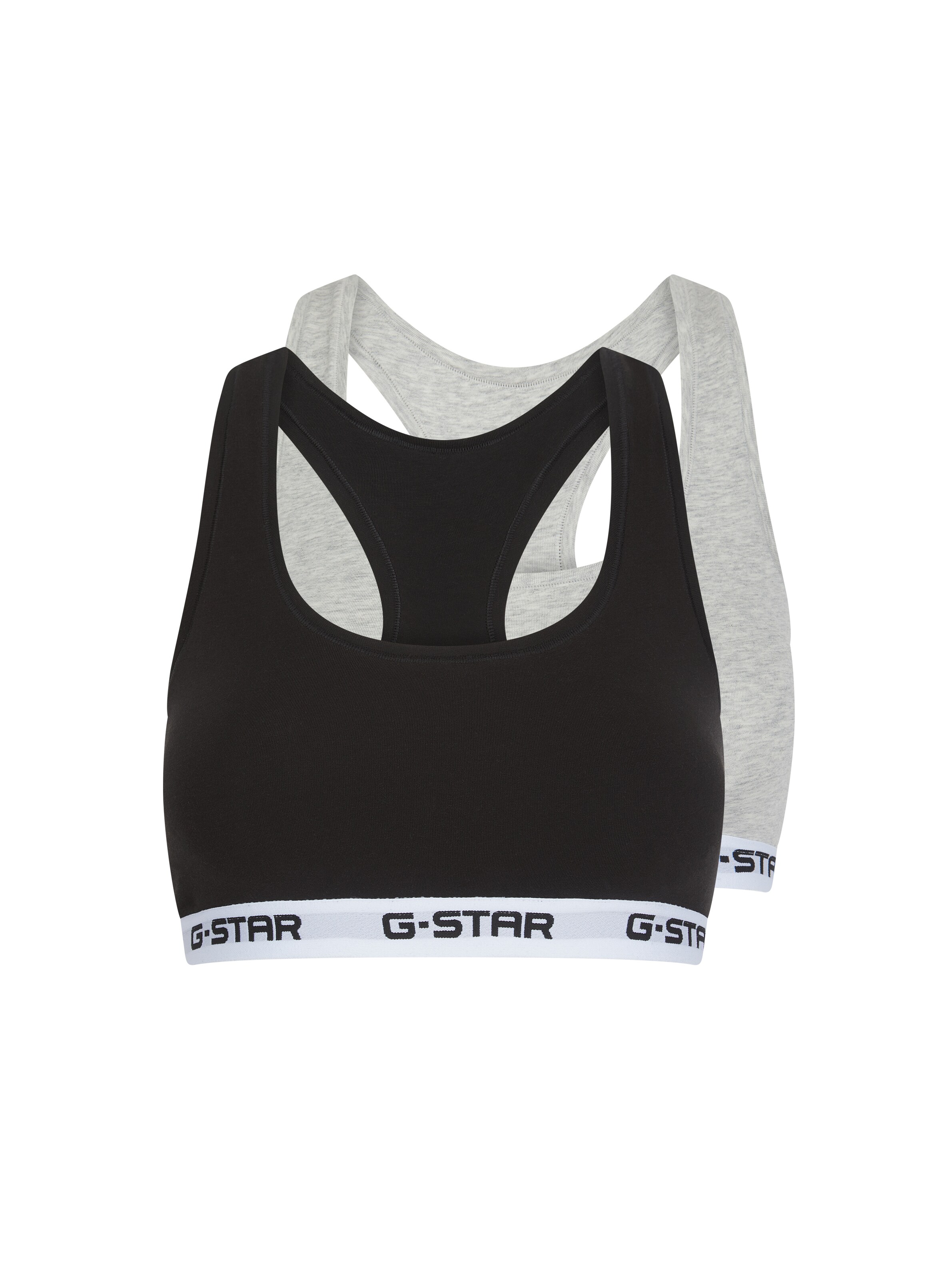 G-STAR Bustier BH in Grau: Vorderseite