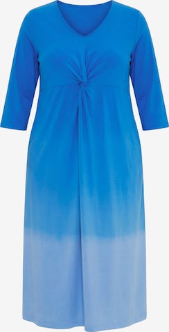 Ulla Popken Kleid in Blau: Vorderseite