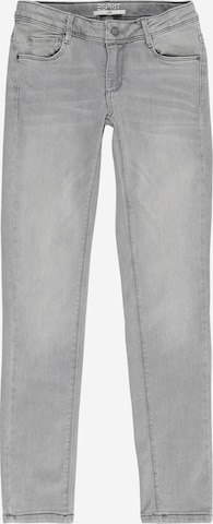 ESPRIT - Slimfit Calças de ganga em cinzento: frente