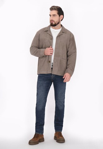 DreiMaster Vintage Tussenjas 'Classic Look' in Grijs