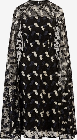 KraimodKoktel haljina - crna boja: prednji dio