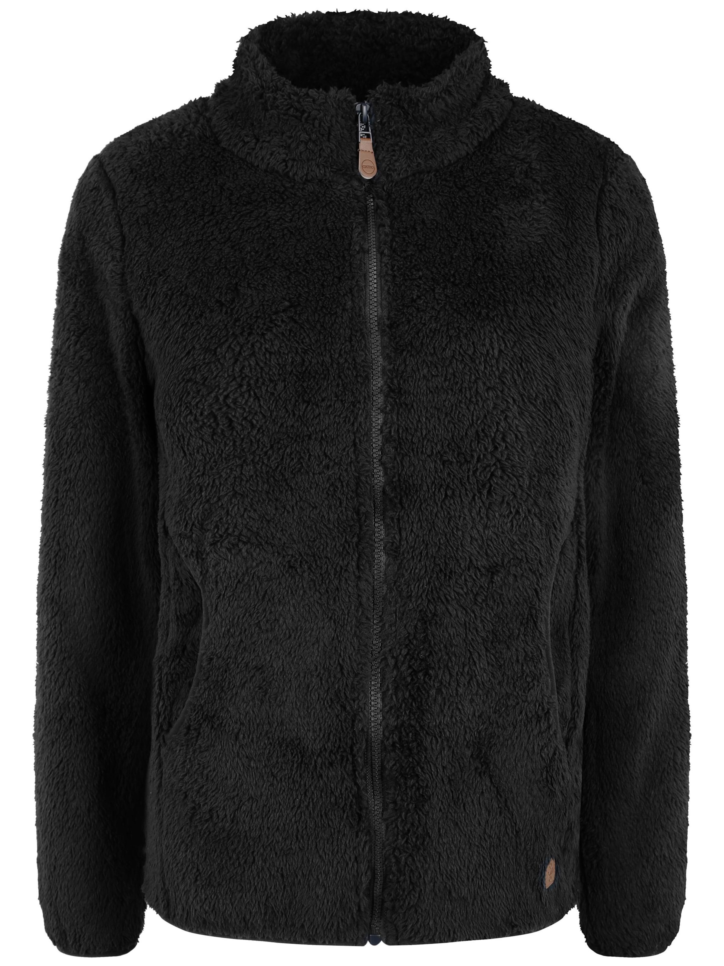 Oxmo Übergangsjacke 'TELSA' in Schwarz: Vorderseite