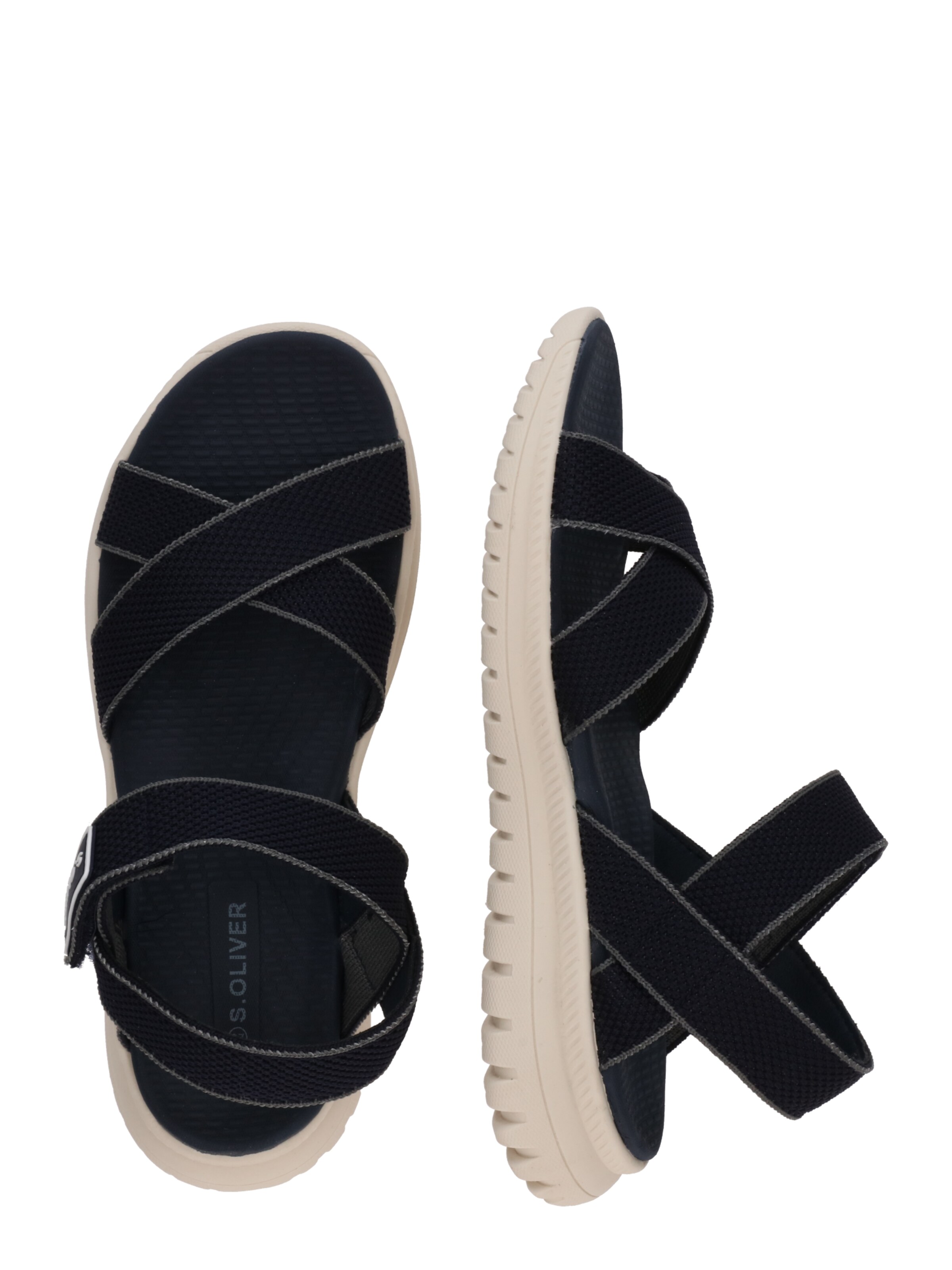 s.Oliver Sandale in Blau