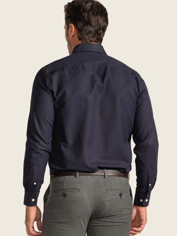 Slim fit Camicia 'Thiago' di Williot in blu