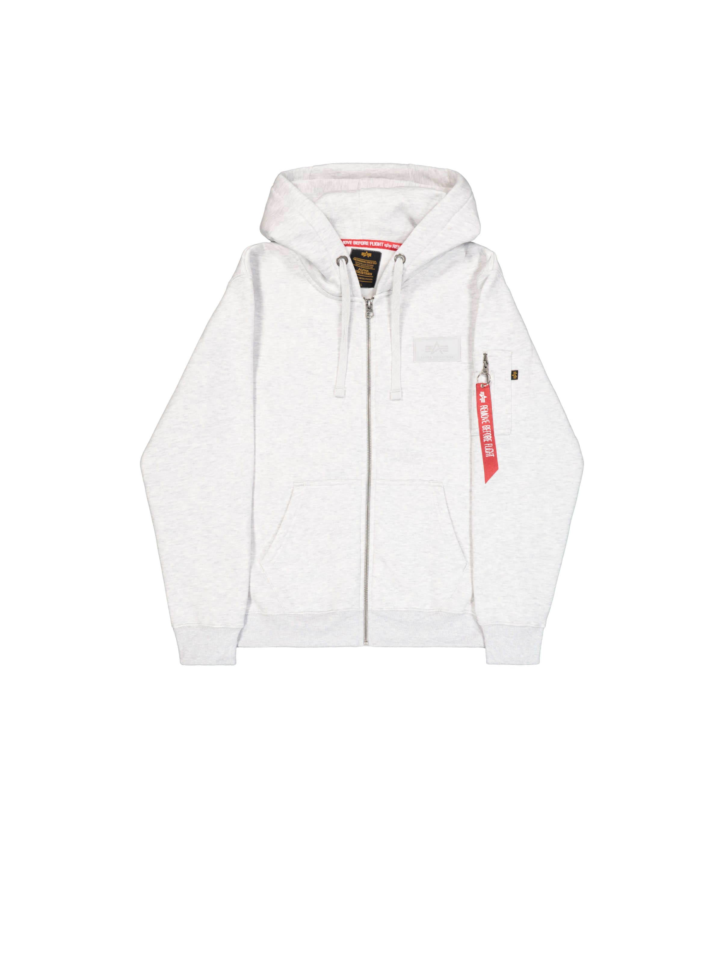 ALPHA INDUSTRIES Dressipluus, värv hall: eest vaates