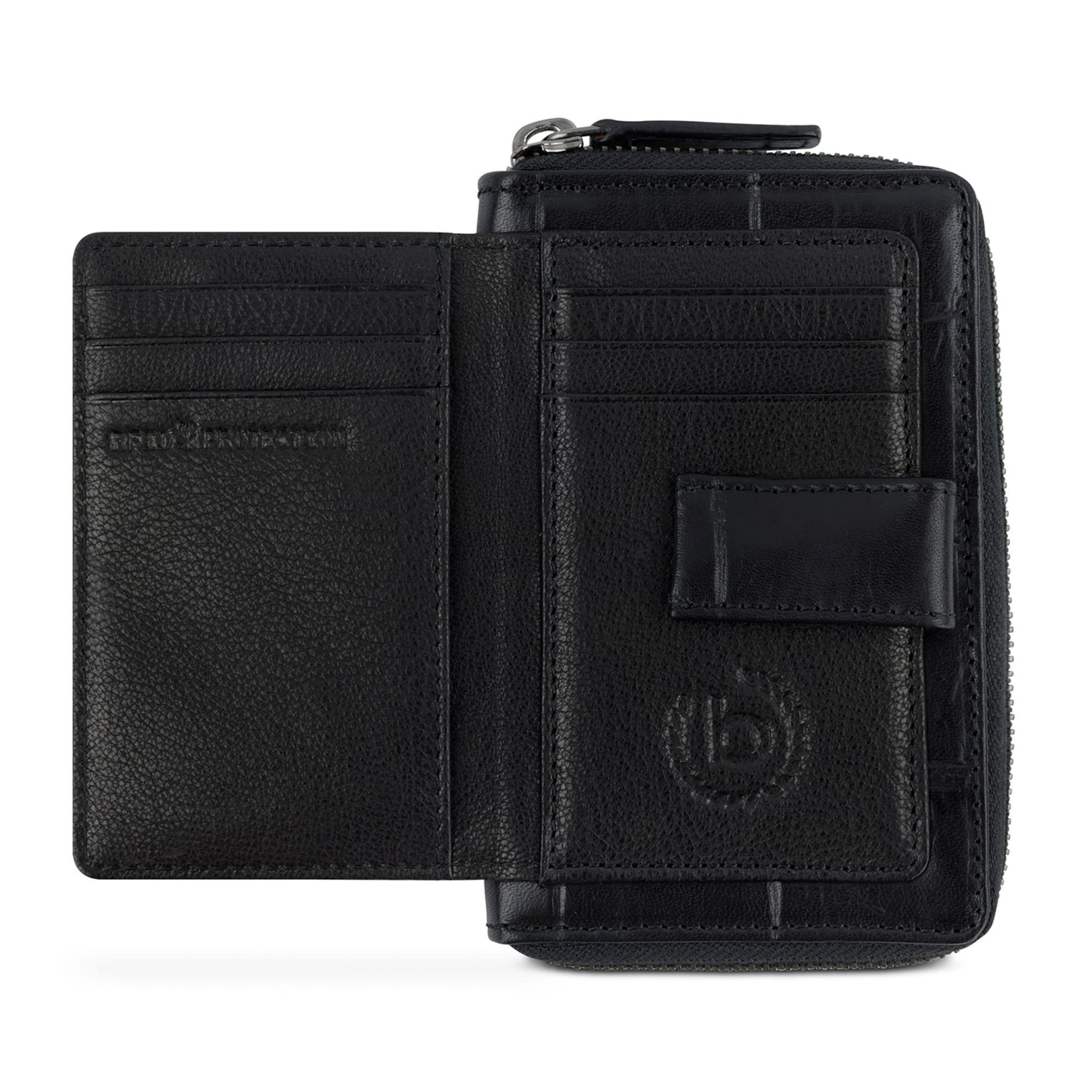 bugatti Portemonnee 'Nevio' in Zwart