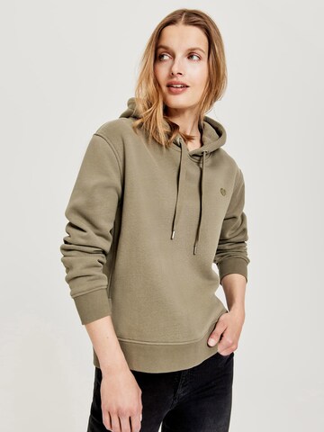 OPUS Sweatshirt 'Gadira' in Green: front