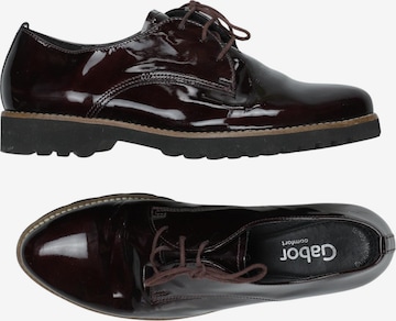 GABOR Halbschuh 38 in Rot: Vorderseite