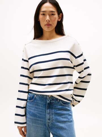 Tricou 'LWK' de la TOMMY HILFIGER pe alb: față