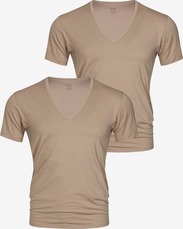 Mey Undershirt 'Dry Cotton' in Beige: front