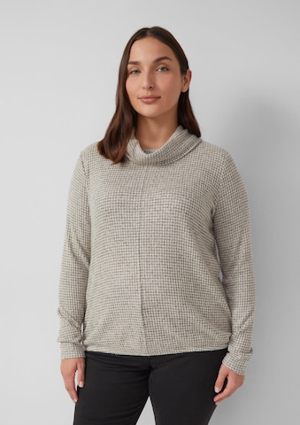 Pull-over s.Oliver en gris : devant
