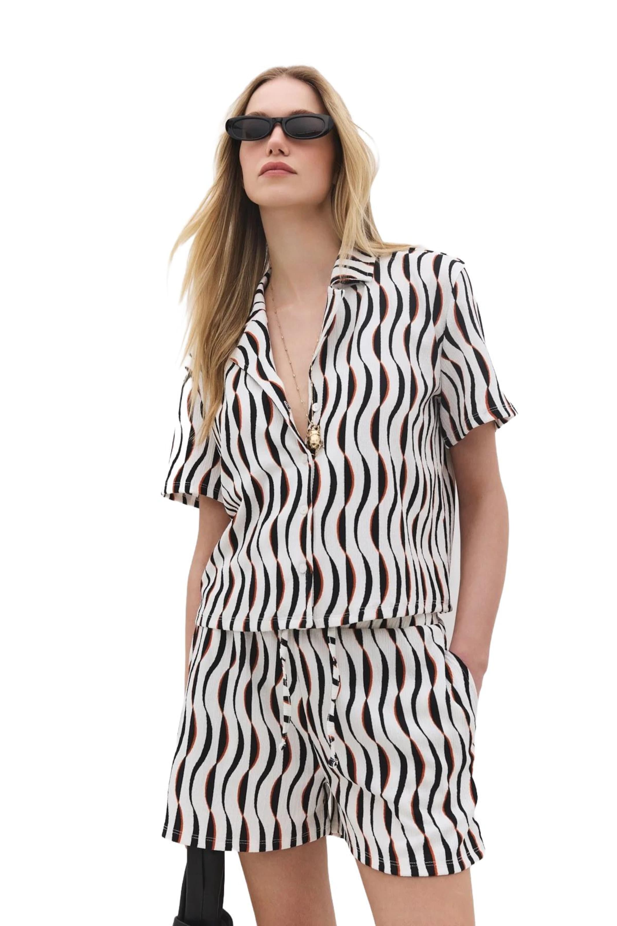 Chemisier No Matter What en blanc : devant