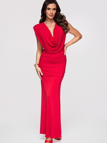 Ombre Abendkleid‌‌‌‌‌‌‌‌‌‌ in Rot