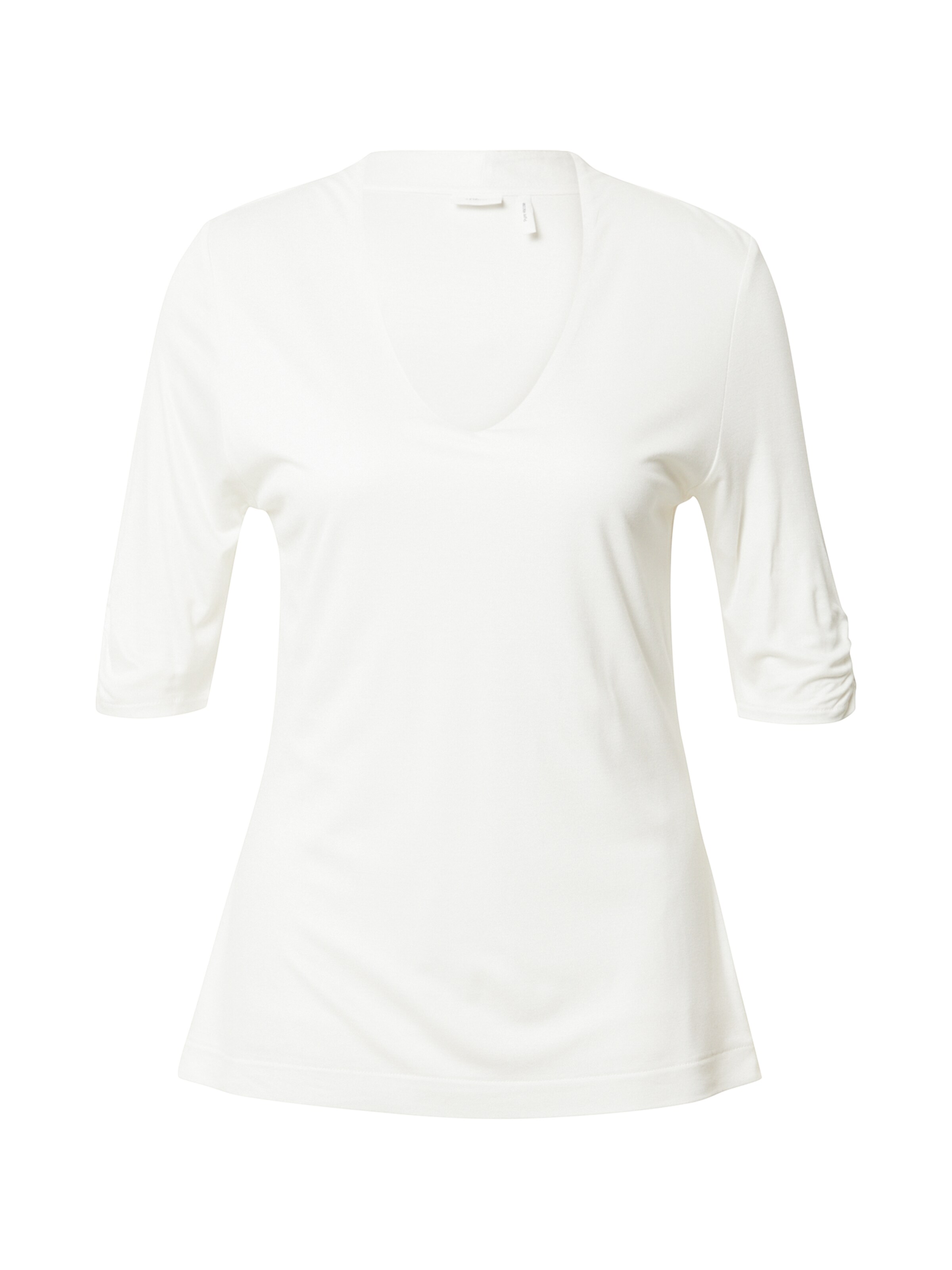 T-shirt s.Oliver BLACK LABEL en blanc : devant