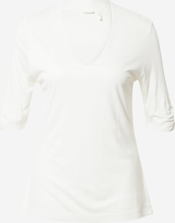 T-shirt s.Oliver BLACK LABEL en blanc : devant