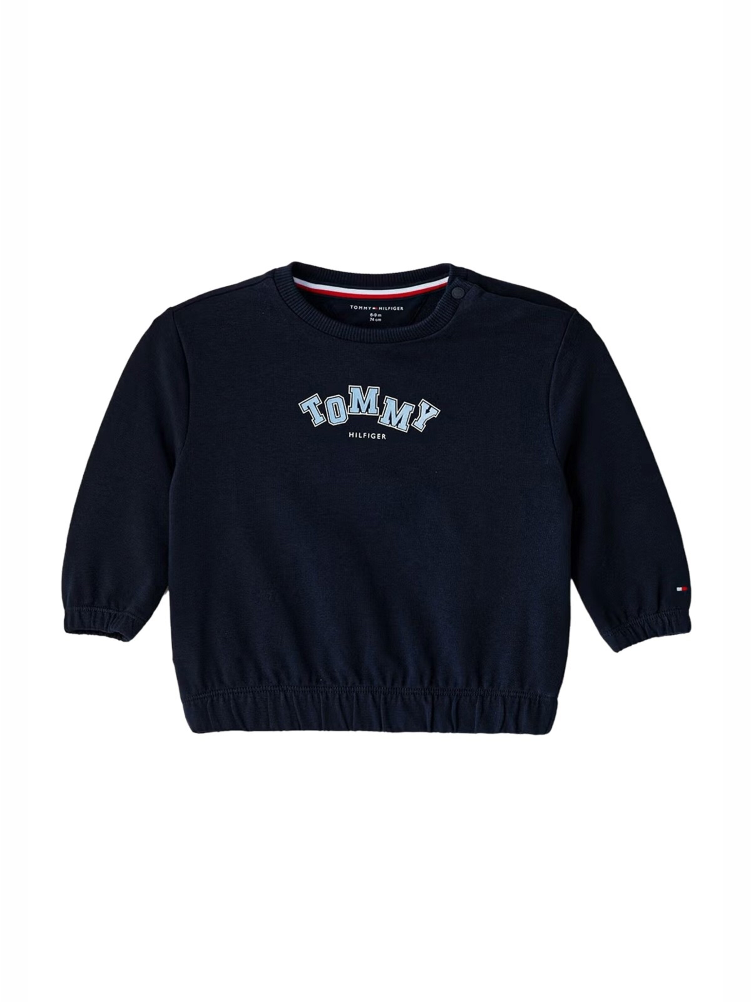 Felpa di Tommy Hilfiger Kids in blu: frontale