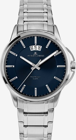 Jacques Lemans Uhr in Silber: predná strana