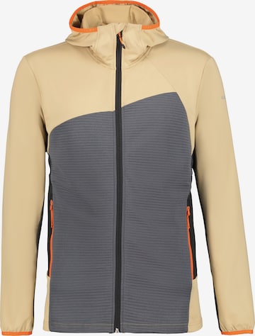 ICEPEAK Sweatjacke 'Bassum' in Beige: predná strana