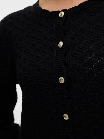 VERO MODA Πλεκτή ζακέτα 'VMJACKIE' σε μαύρο