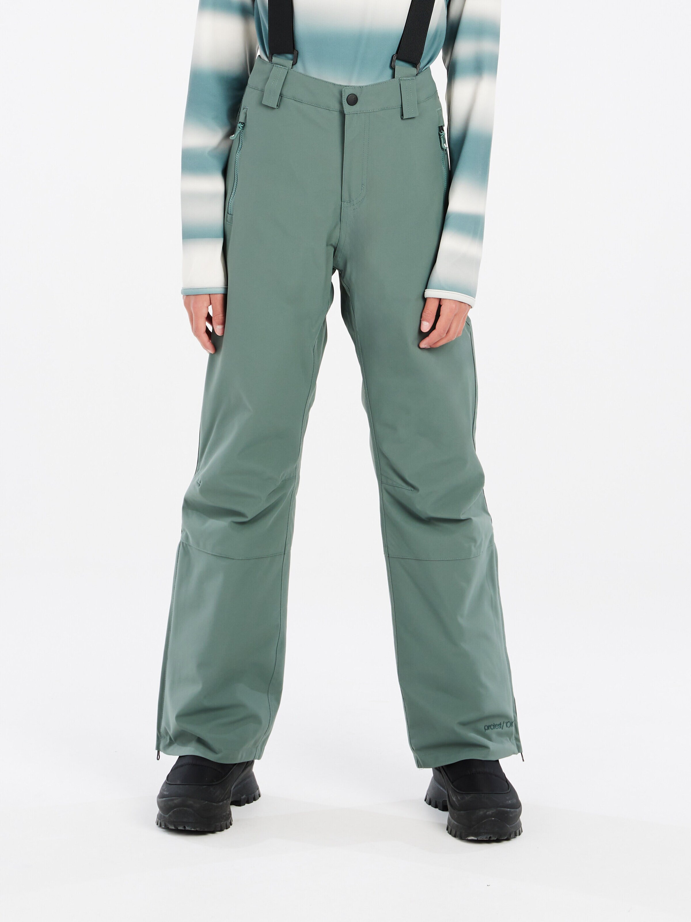 PROTEST Loose fit Sports trousers 'SUNNY JR' in Green