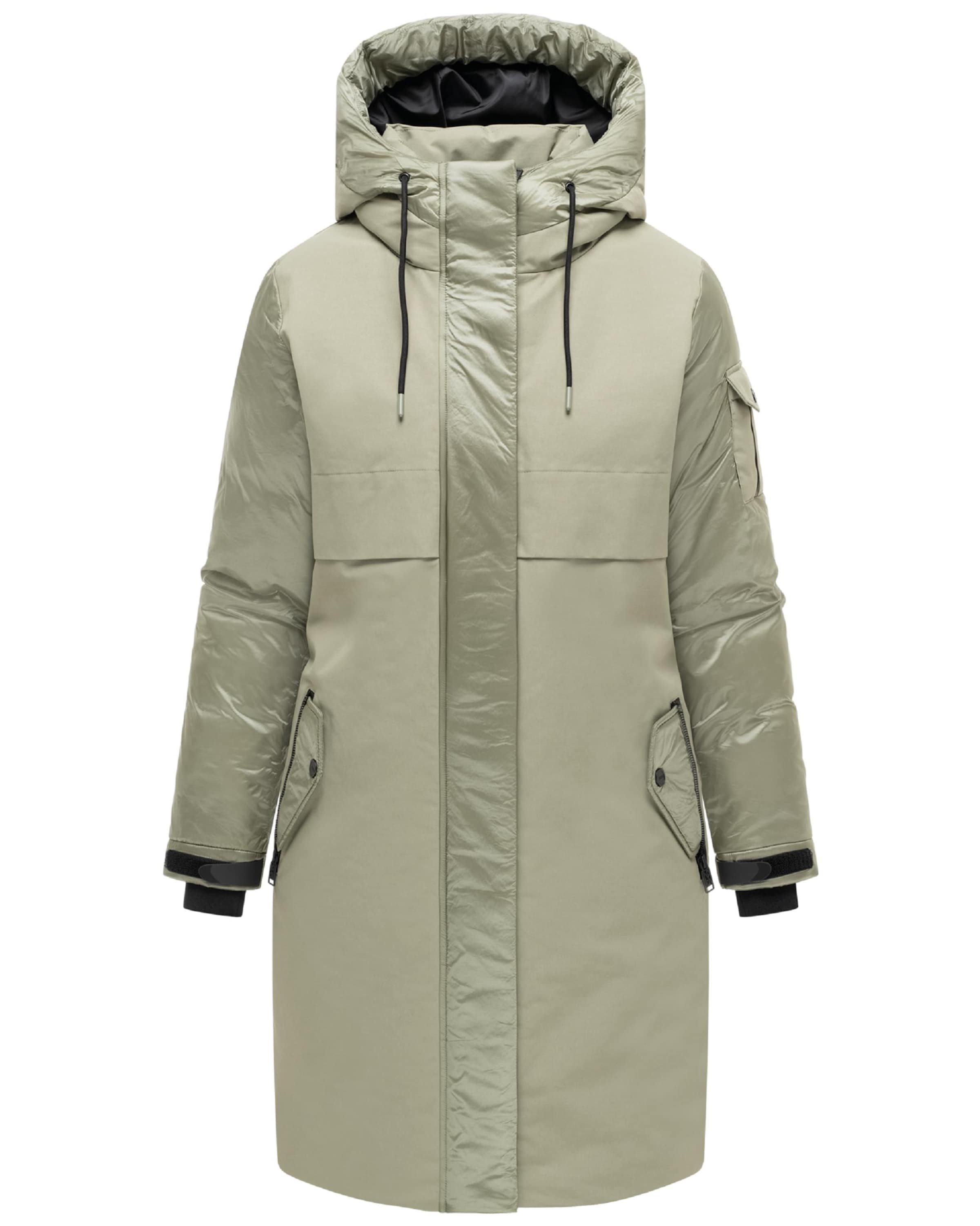 Cappotto invernale 'Peakstorm 14' di NAVAHOO in grigio: frontale