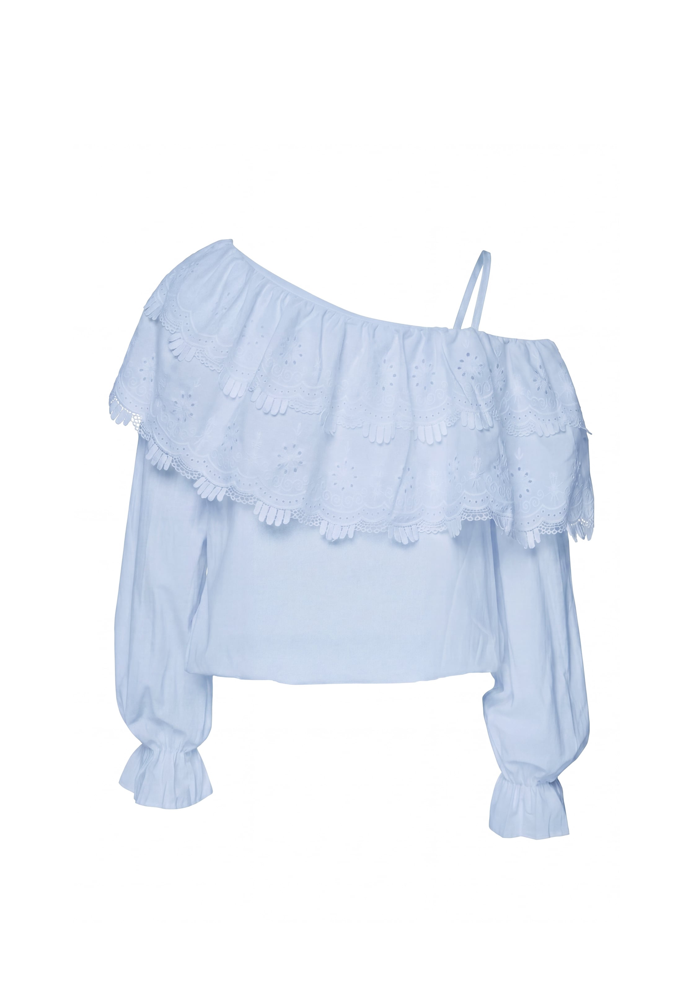usha BLACK LABEL Blouse in Blue