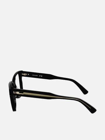 Longchamp Sluneční brýle 'Longchamp LO2770 Striped brown 53/17/140 WOMAN Eyewear Frame' – černá