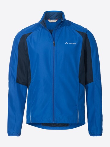 VAUDE Athletic Jacket 'Dundee Classic Zo' in Blue: front