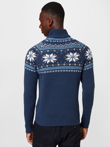 BLEND Pullover in Blau